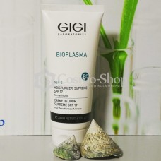 GiGi Bioplasma Moisturizer Supreme SPF-17/  Крем увлажняющий для нормальной и жирной кожи с SPF-17, 200 мл